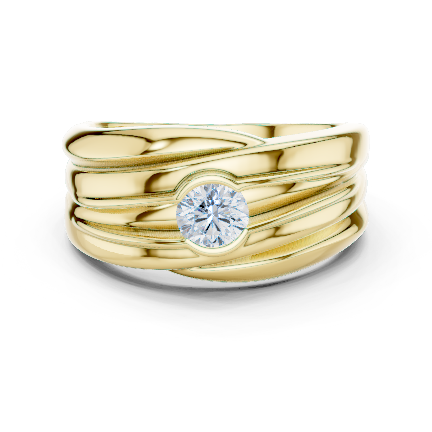 Natural Diamond Men’s Ring – 0.47ct EF/VS Premier Class