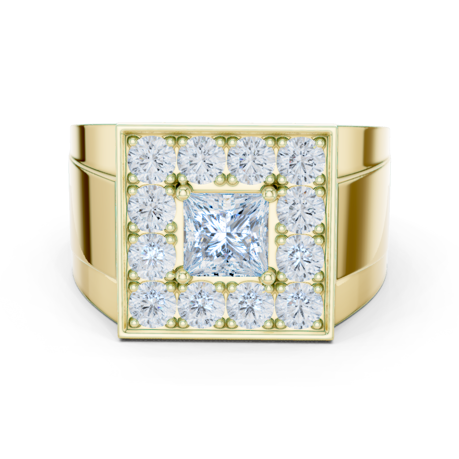 Natural Diamond Men’s Ring – 2.32 ct H/VS1 | Premium Craftsmanship