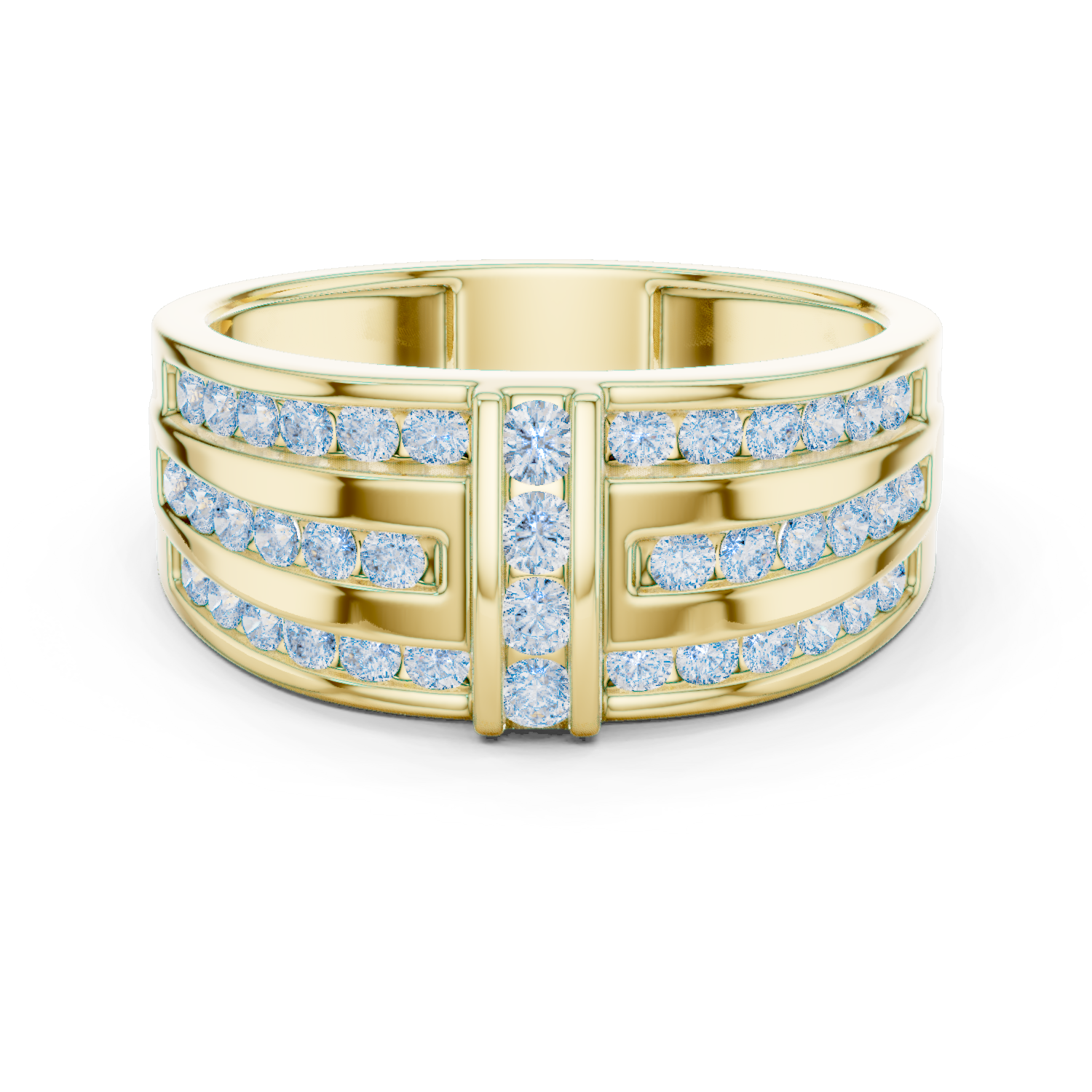 Natural Diamond Men’s Ring – 0.748ct EF/VS Premium Quality