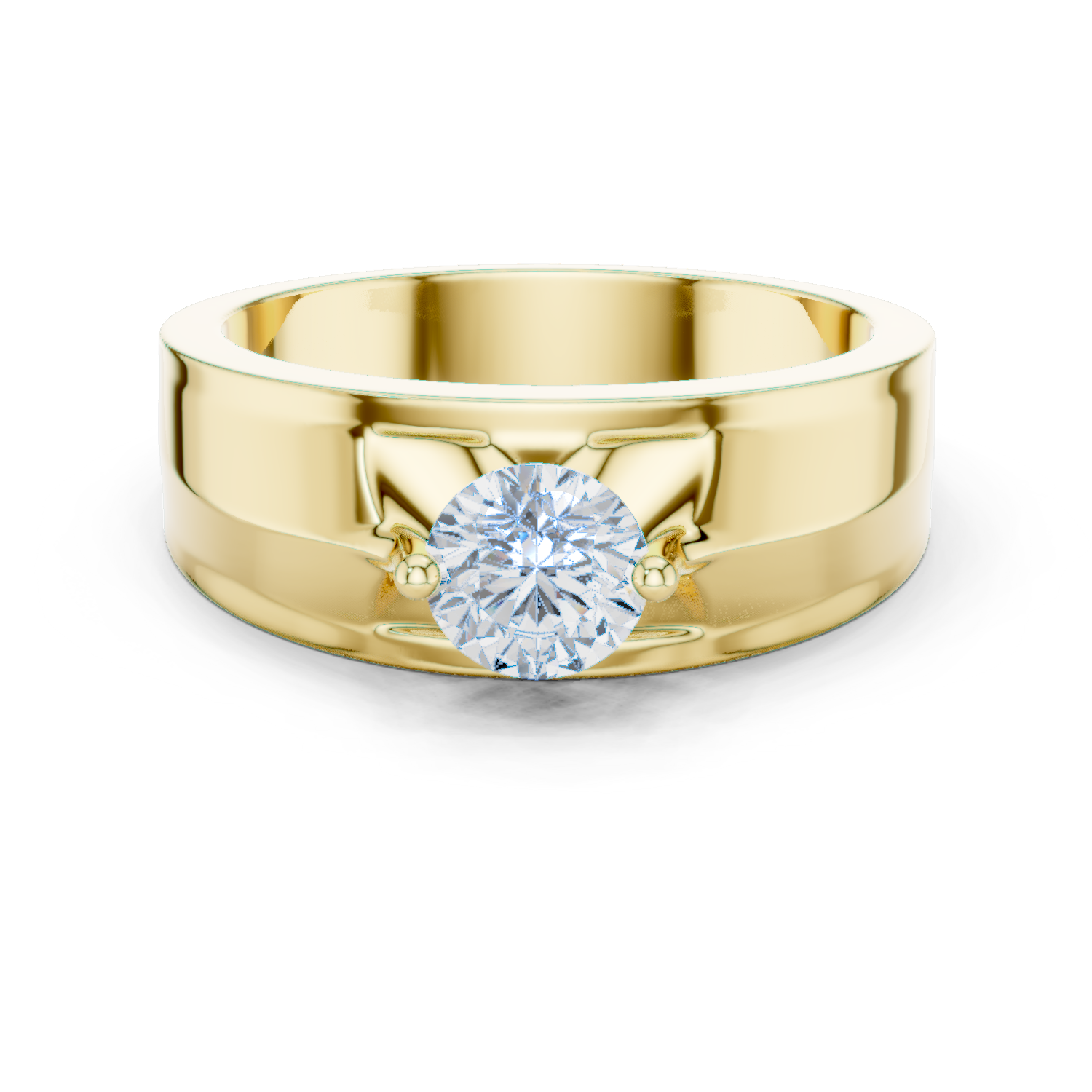 Natural Diamond Men’s Ring – 0.75ct I/SI1 Elite Heritage Collection