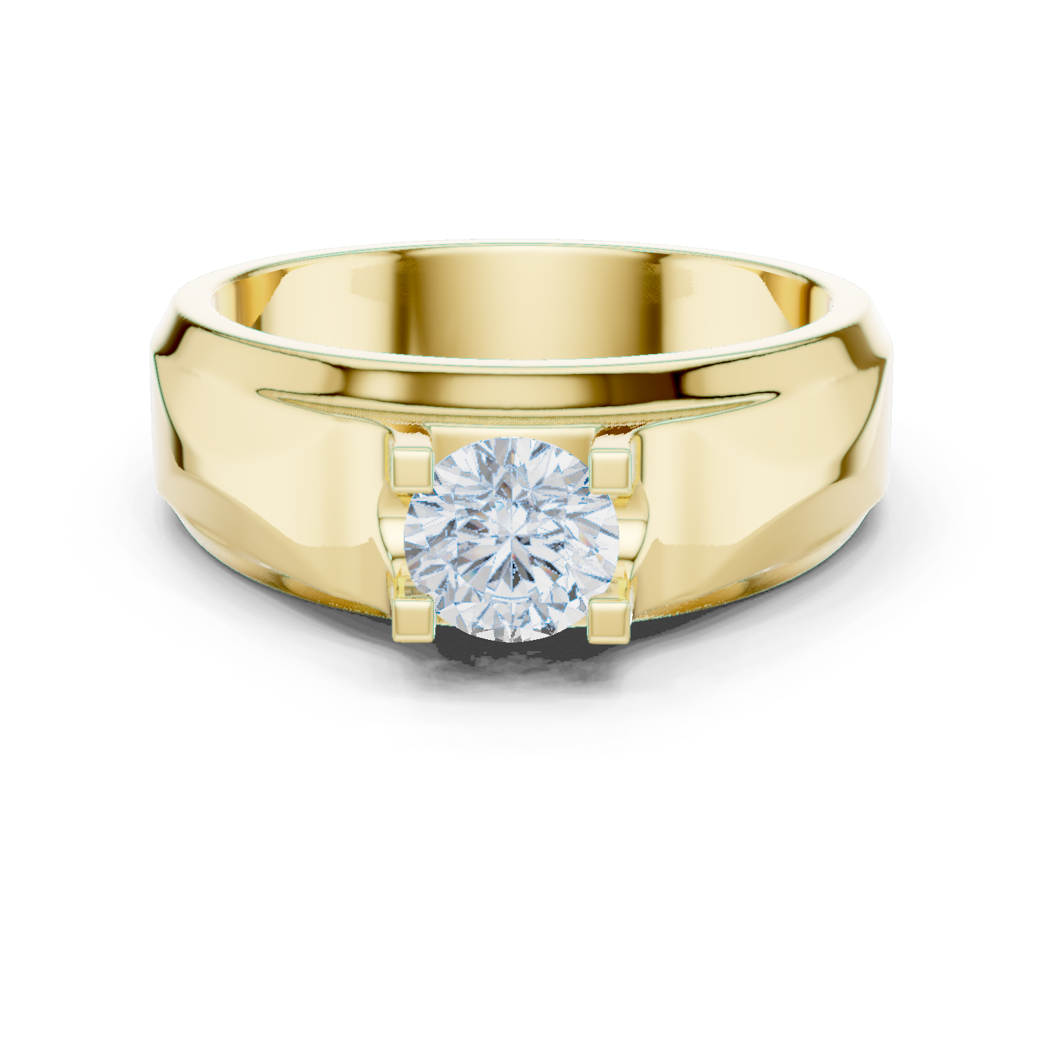 Natural Diamond Men’s Ring – 0.75ct H/VS1 Signature Royal Edition