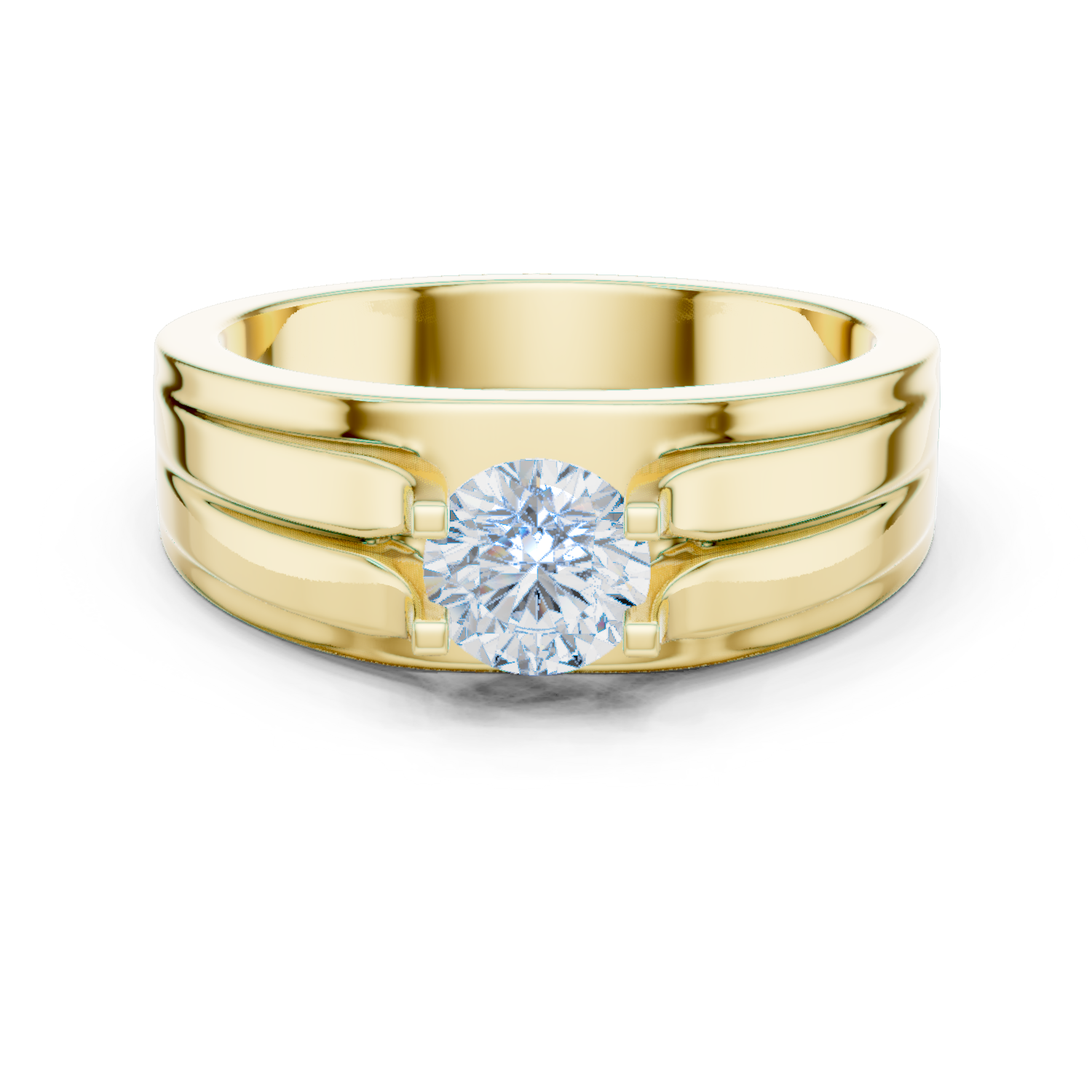 Natural Diamond Men’s Ring – 0.75ct J/VS1 Majestic Elite Series