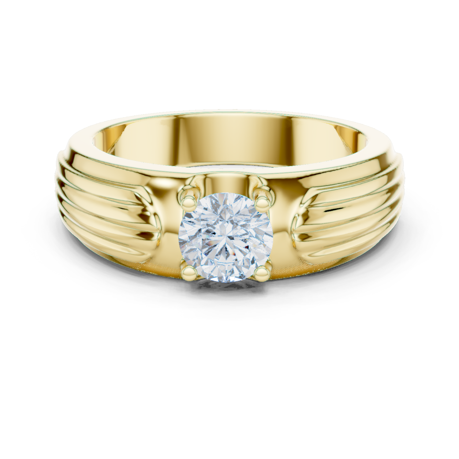 Natural Diamond Men’s Ring – 0.75ct H/VS2 Noble Class Collection