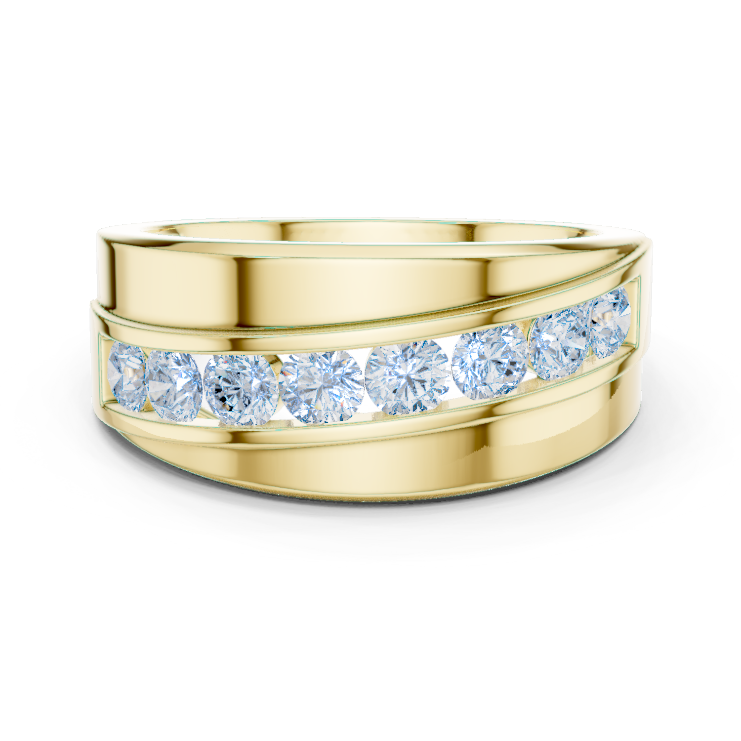 Natural Diamond Men’s Ring – 0.88ct EF/VS Prestige Luxury