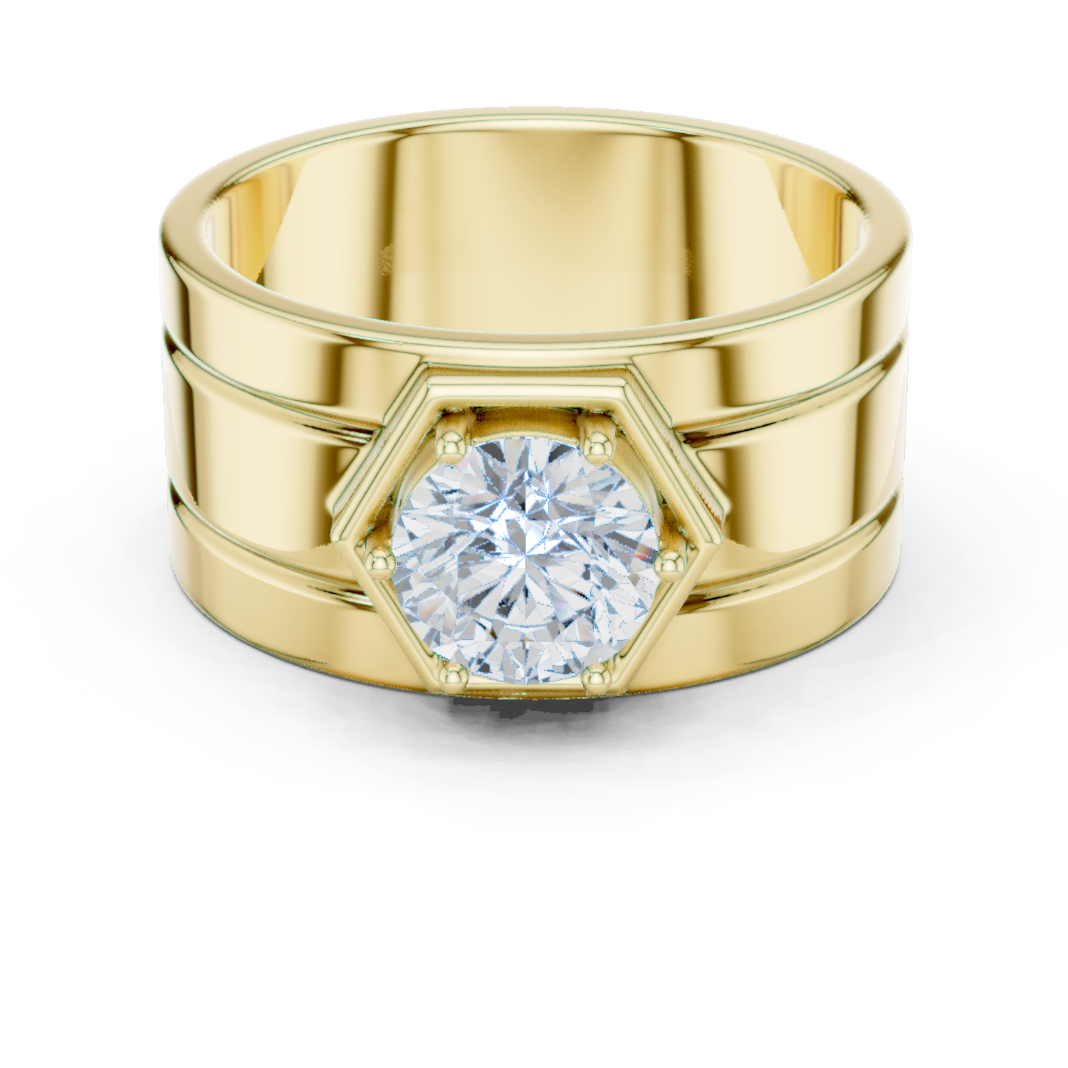 Natural Diamond Men’s Ring – 1.42ct H/VS1 Royal Edition