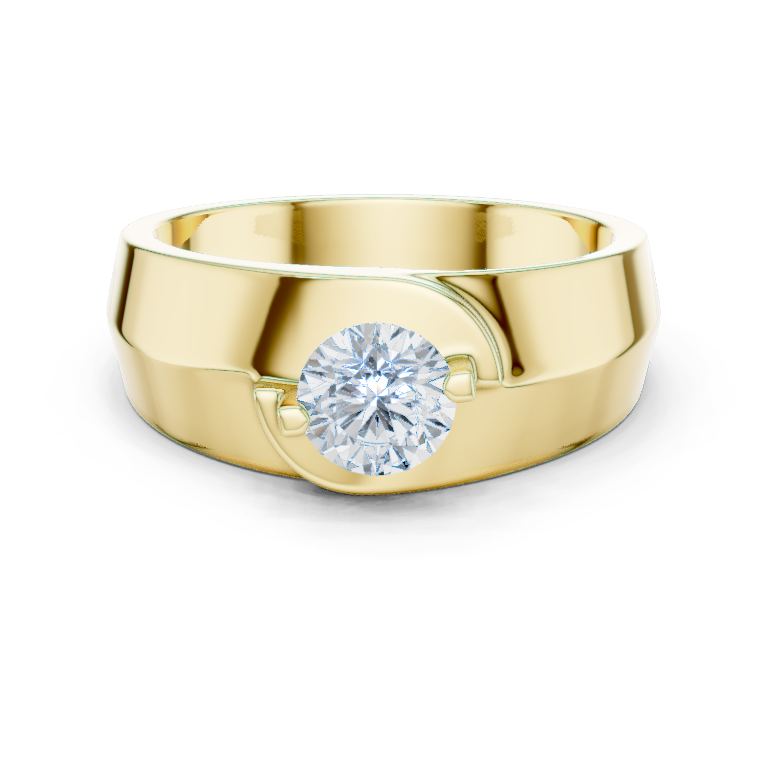 Natural Diamond Men’s Ring – 0.75ct H/SI1 Grand Signature Edition