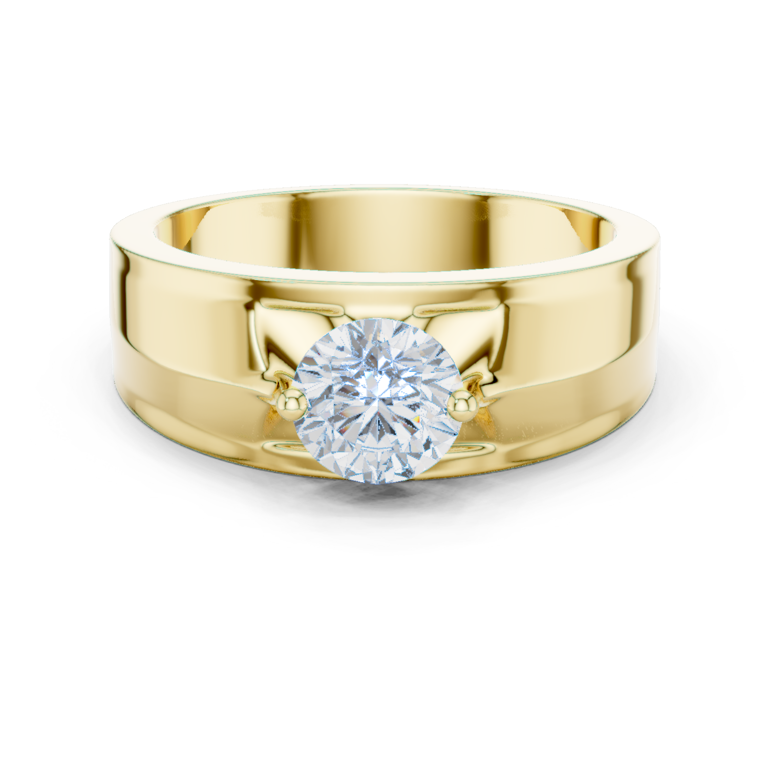 Natural Diamond Men’s Ring – 0.85ct I/VS1 Royal Masterpiece