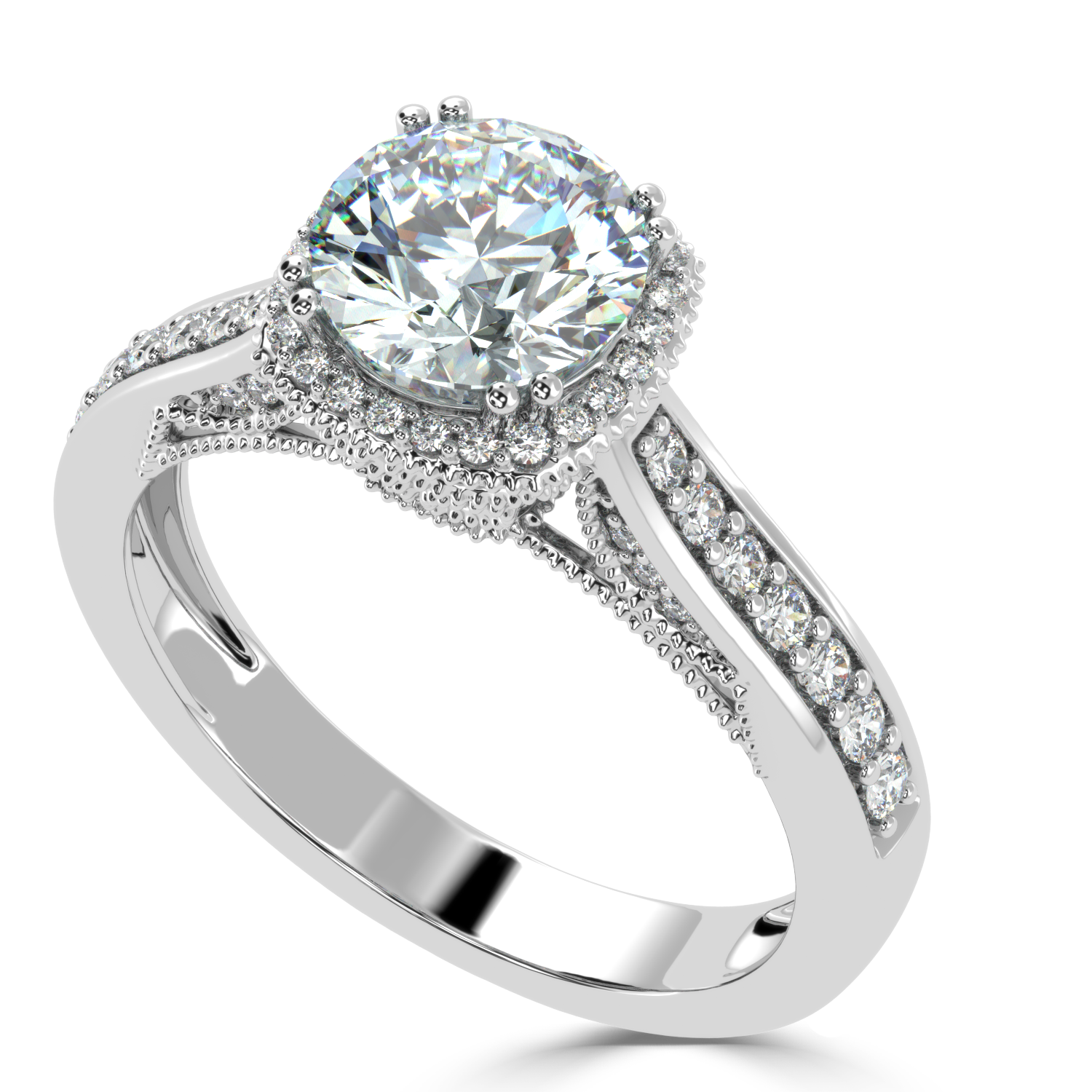 Buy 1.26Ct Classic Natural Diamond Ring | SolitaireKart