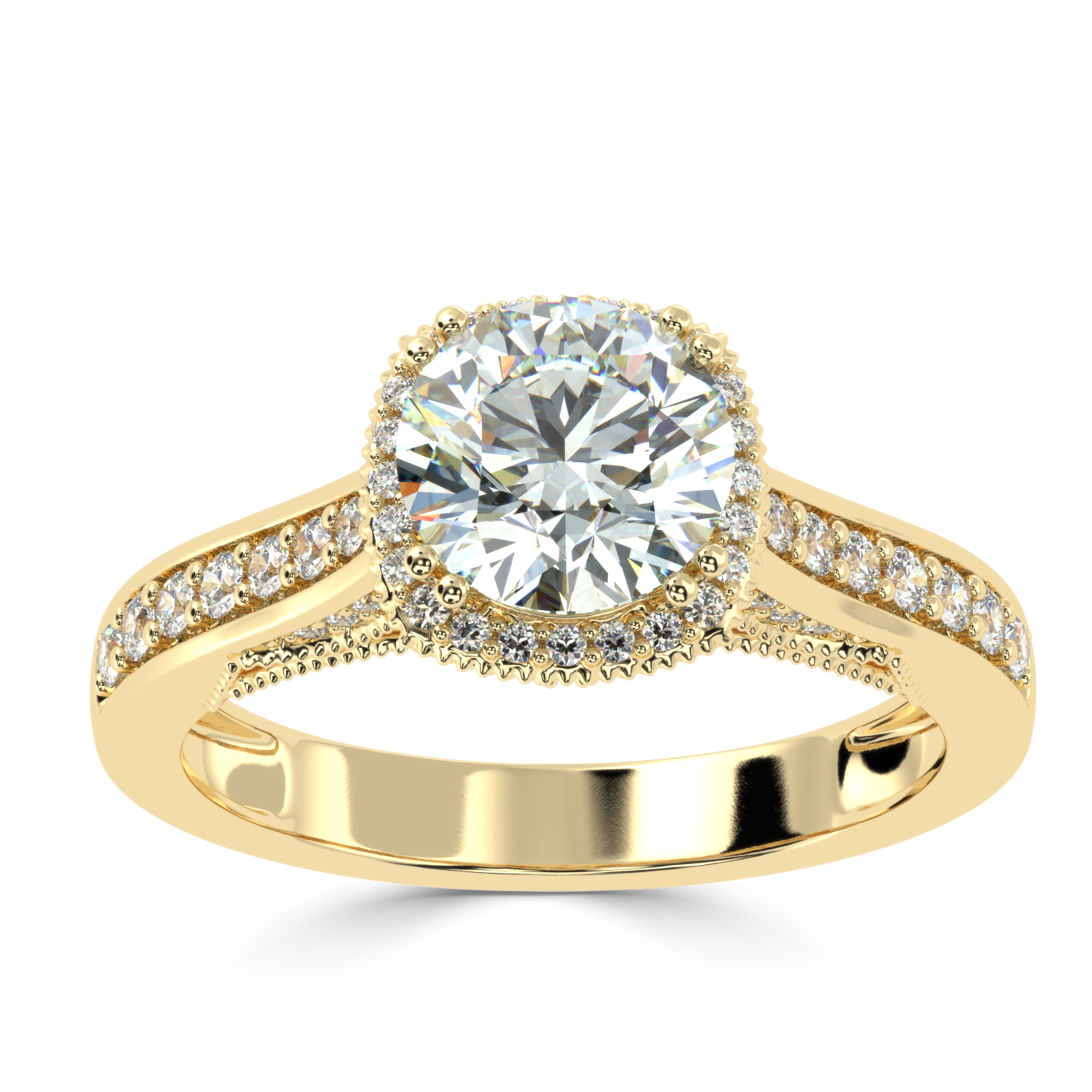 Buy 1.26Ct Classic Natural Diamond Ring | SolitaireKart