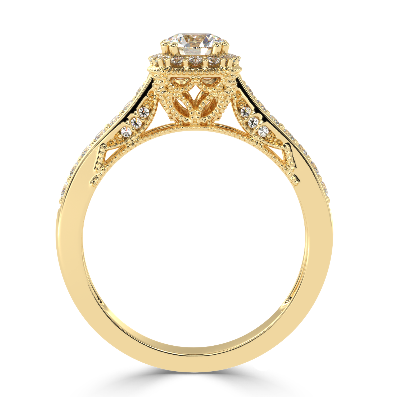 Buy 0.78Ct Classic Natural Diamond Ring | SolitaireKart