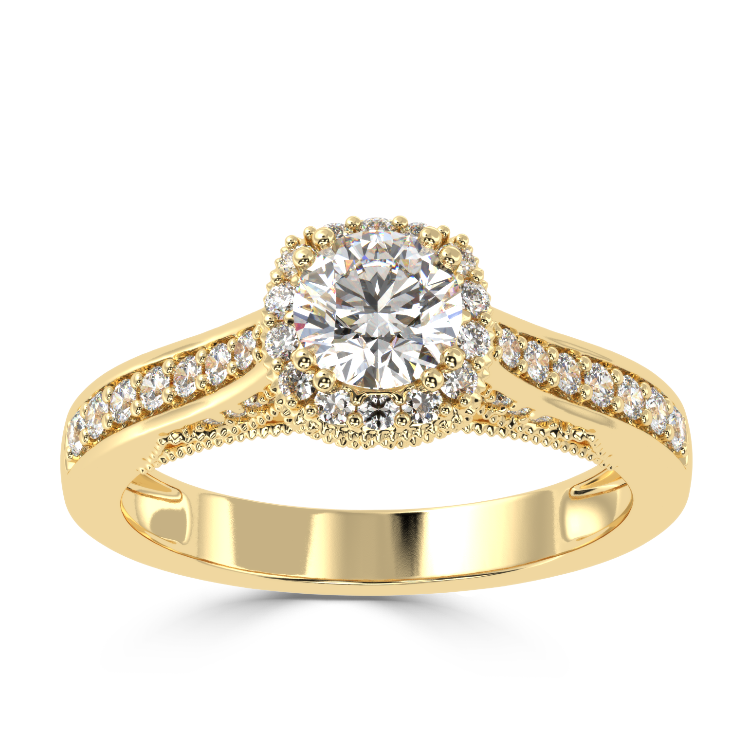 Buy 0.78Ct Classic Natural Diamond Ring | SolitaireKart