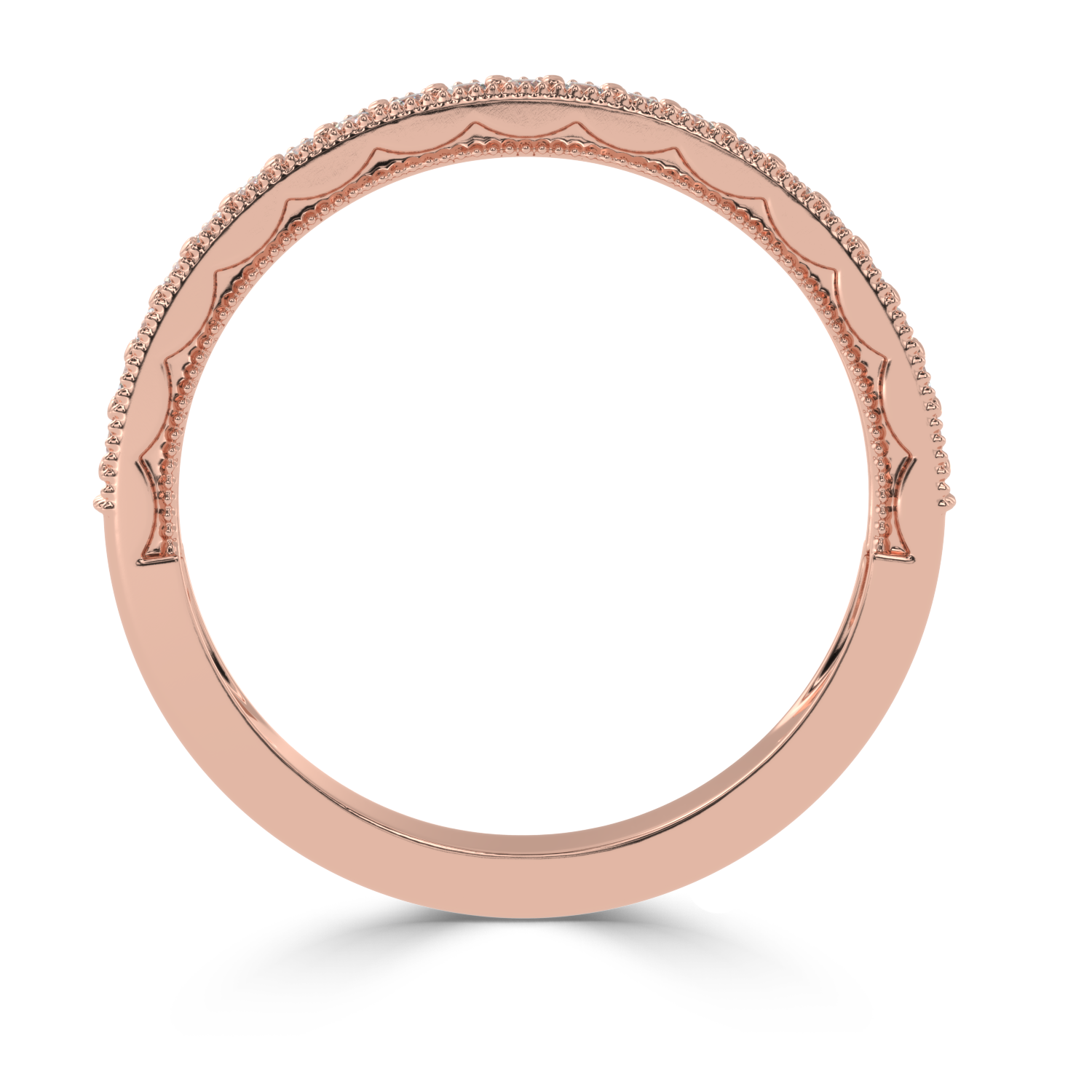 0.21 Carat H Color VS1 Clarity Diamond Studded Natural Diamond Ring.