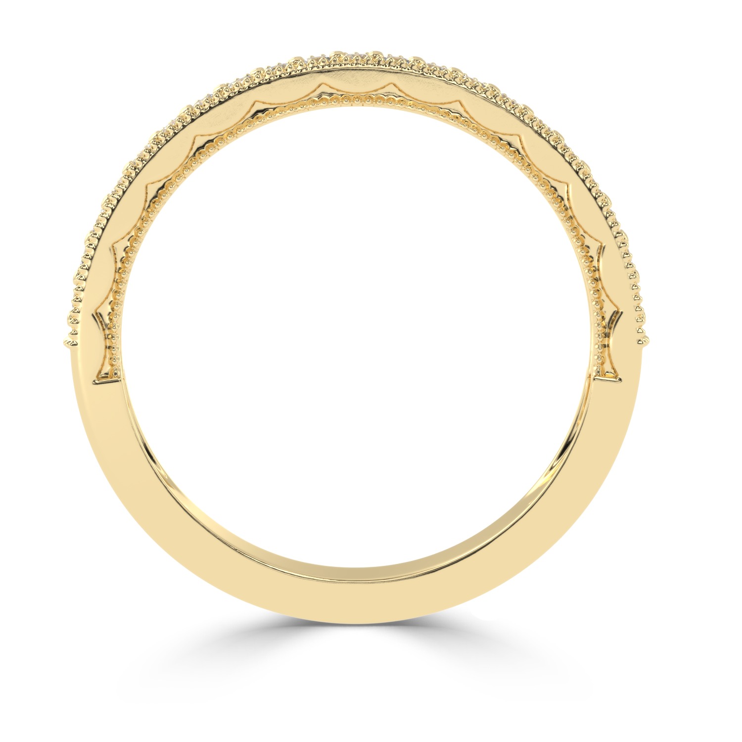 0.21 Carat H Color VS1 Clarity Diamond Studded Natural Diamond Ring.