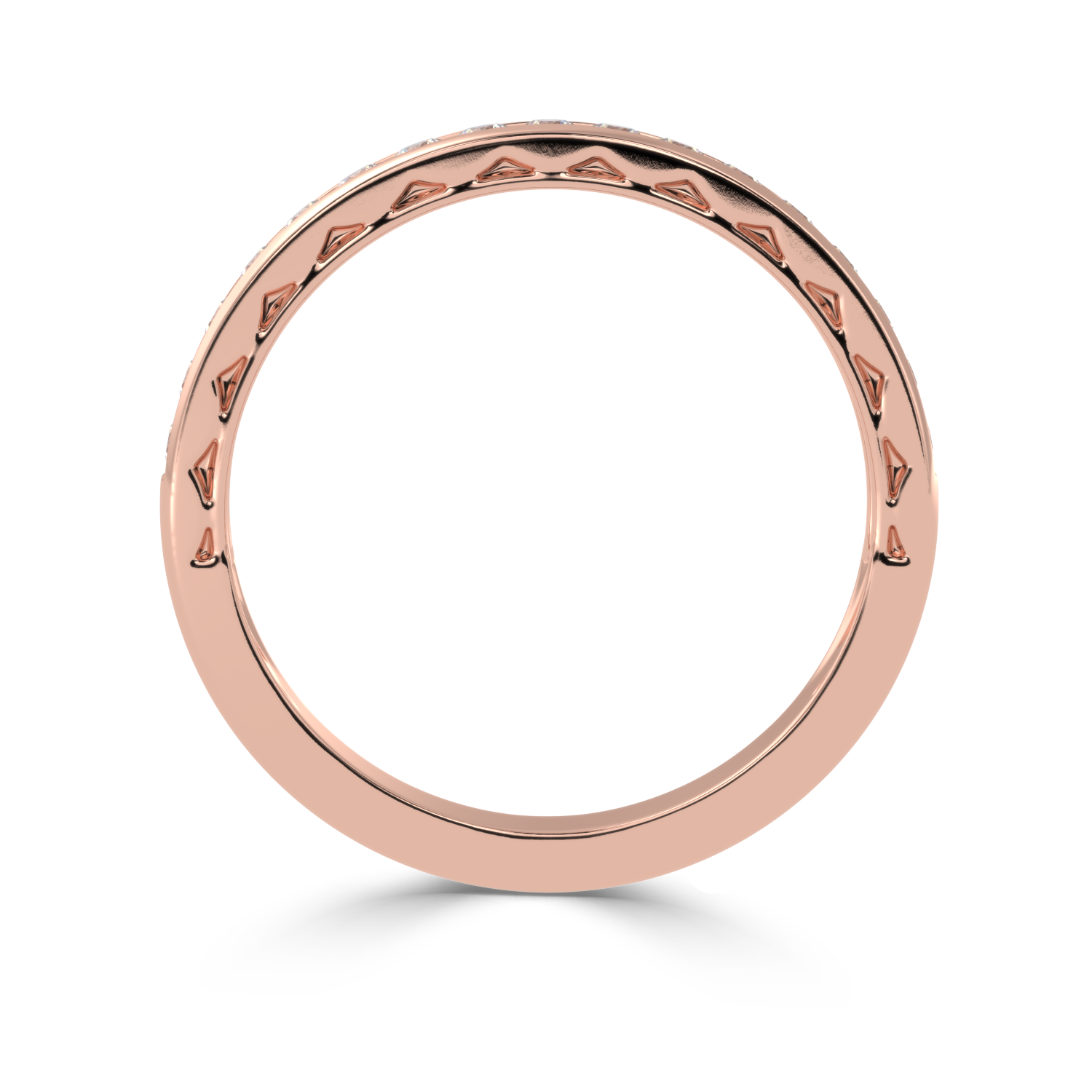 0.31 Carat G Color VS1 Clarity Diamond Studded Natural Diamond Ring.