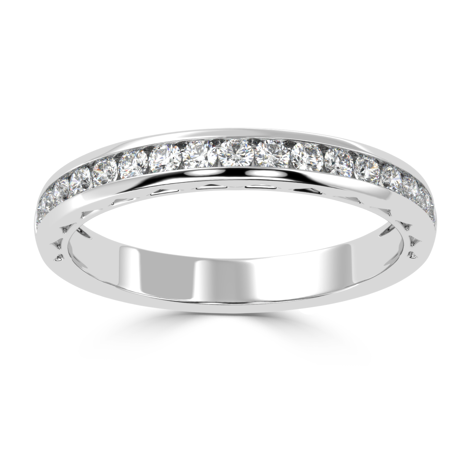 0.31 Carat G Color VS1 Clarity Diamond Studded Natural Diamond Ring.