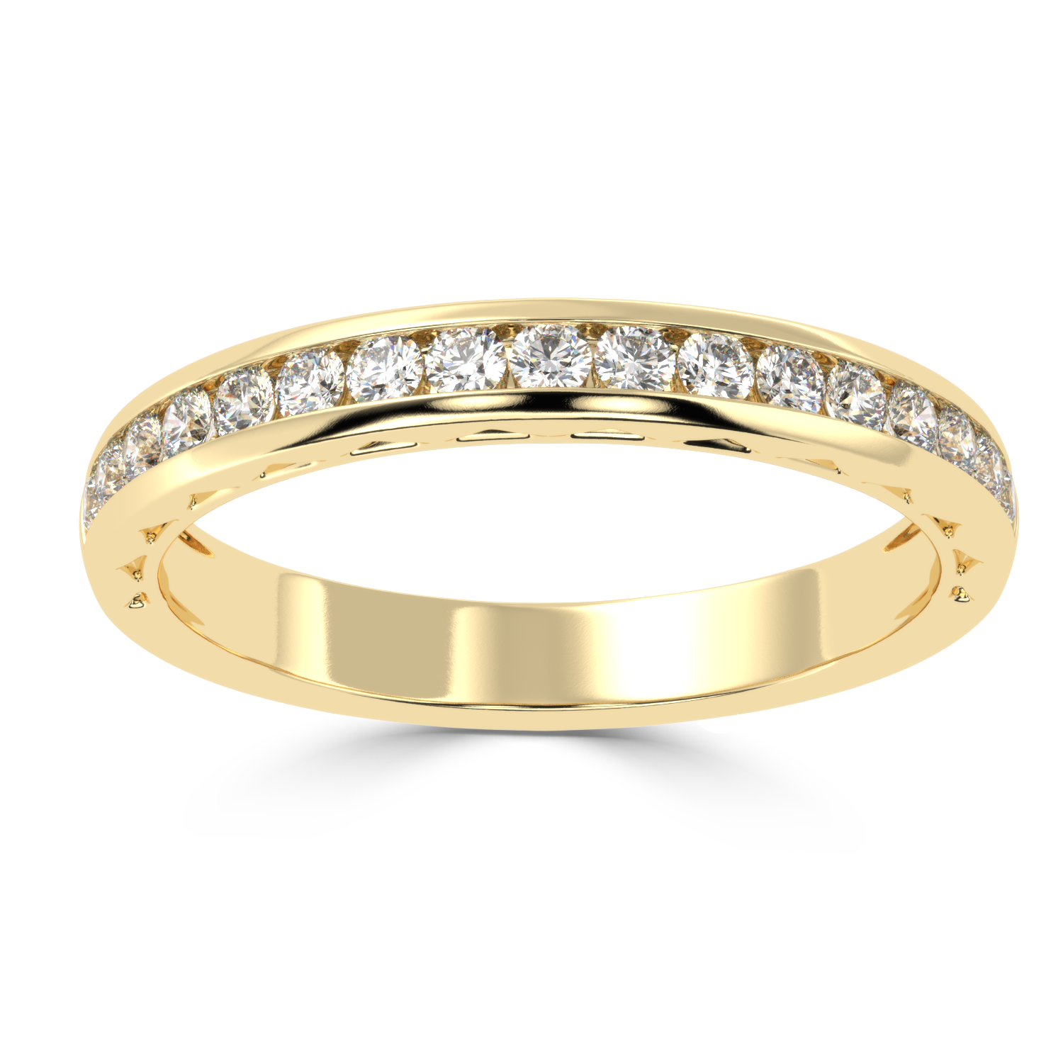 0.31 Carat G Color VS1 Clarity Diamond Studded Natural Diamond Ring.