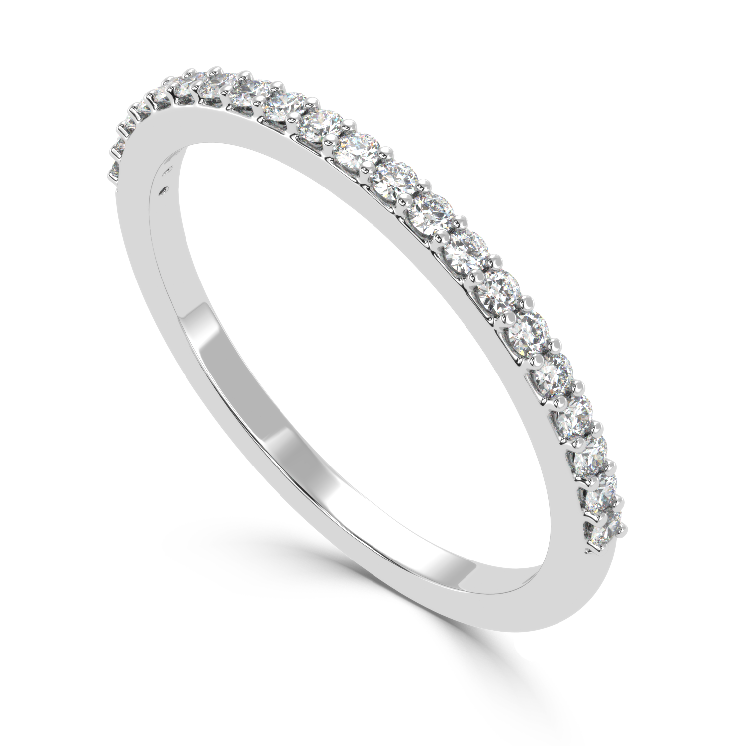 0.21 Carat G Color VS1 Clarity Diamond Studded Natural Diamond Ring.