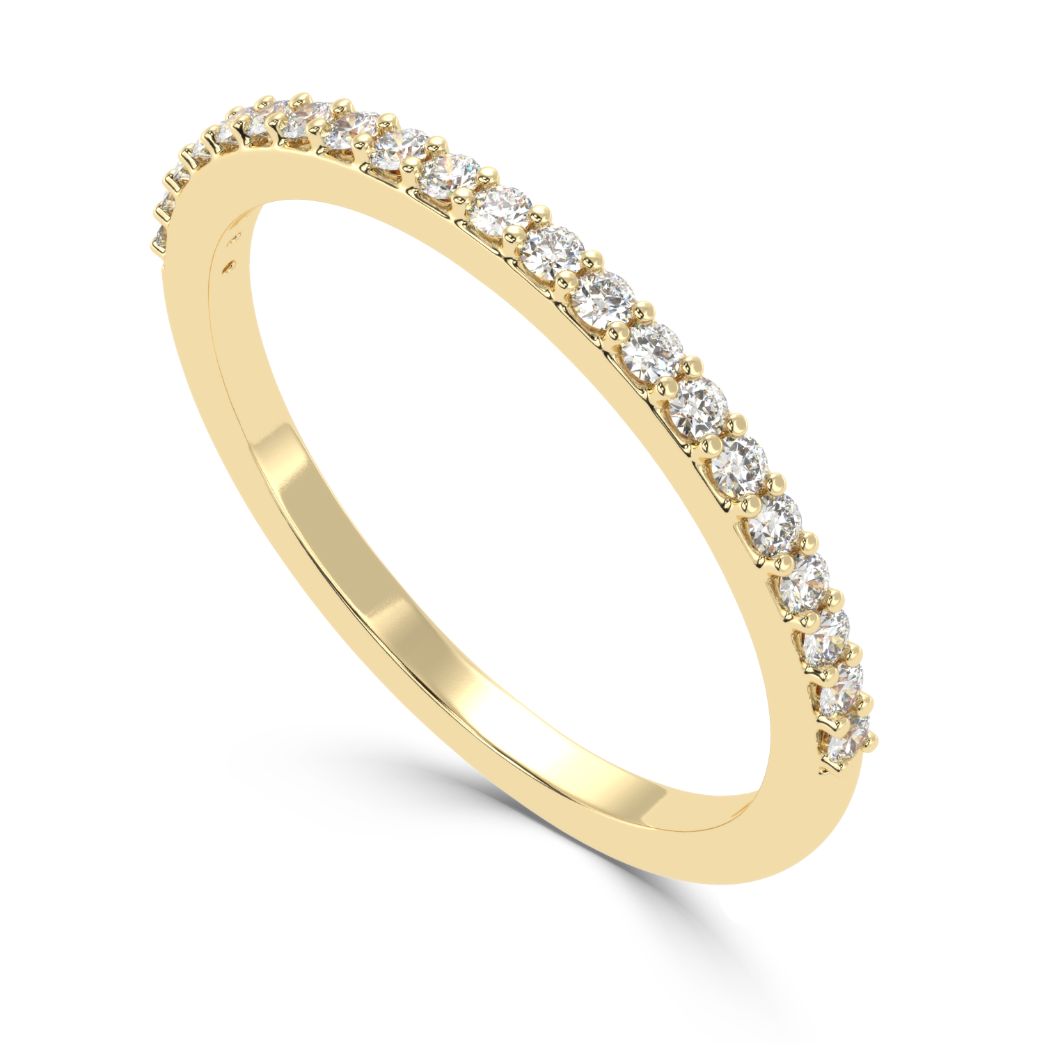 0.21 Carat G Color VS1 Clarity Diamond Studded Natural Diamond Ring.