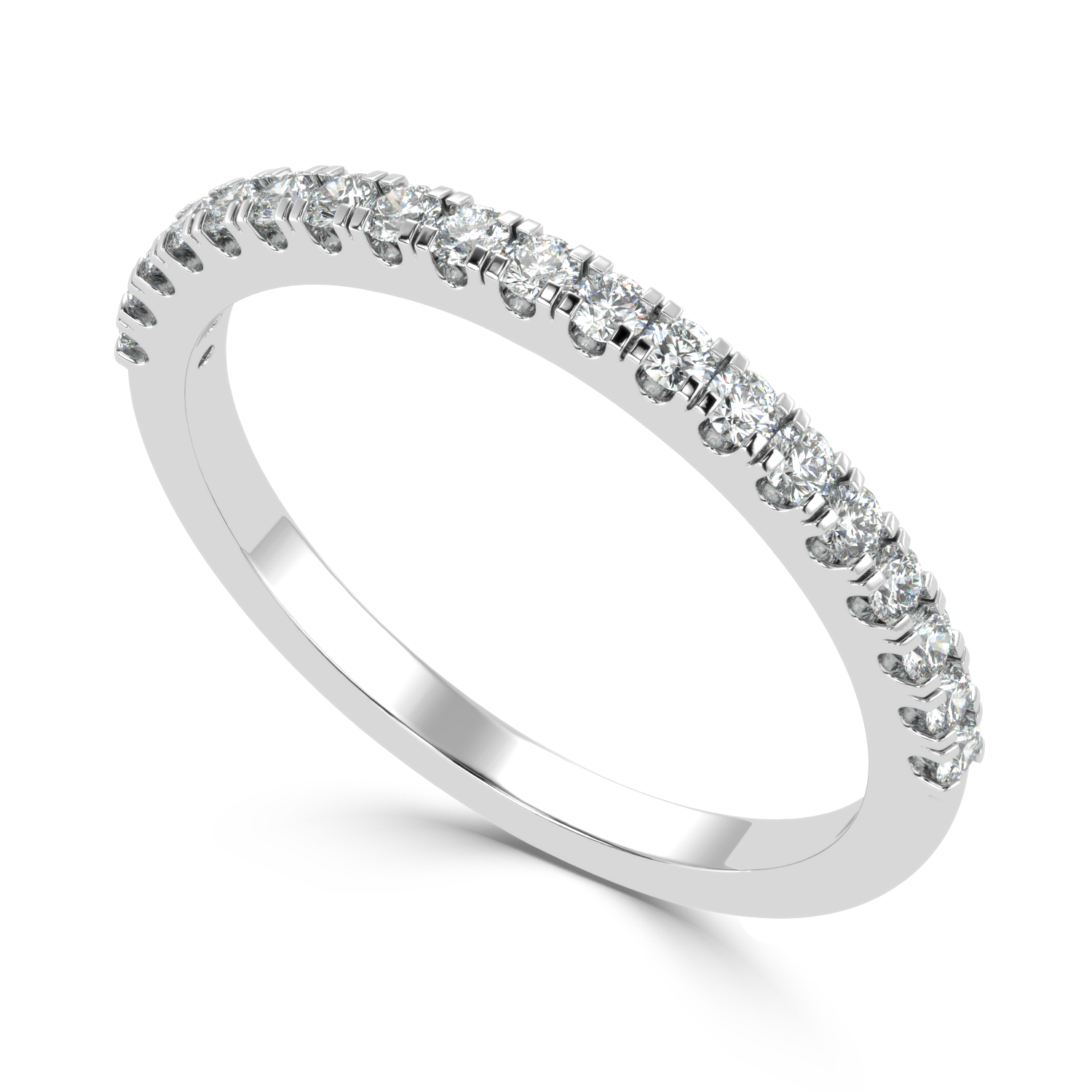 0.29 Carat H Color VS1 Clarity Diamond Studded Natural Diamond Ring.