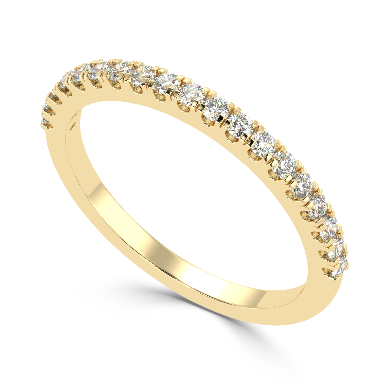 0.29 Carat H Color VS1 Clarity Diamond Studded Natural Diamond Ring.