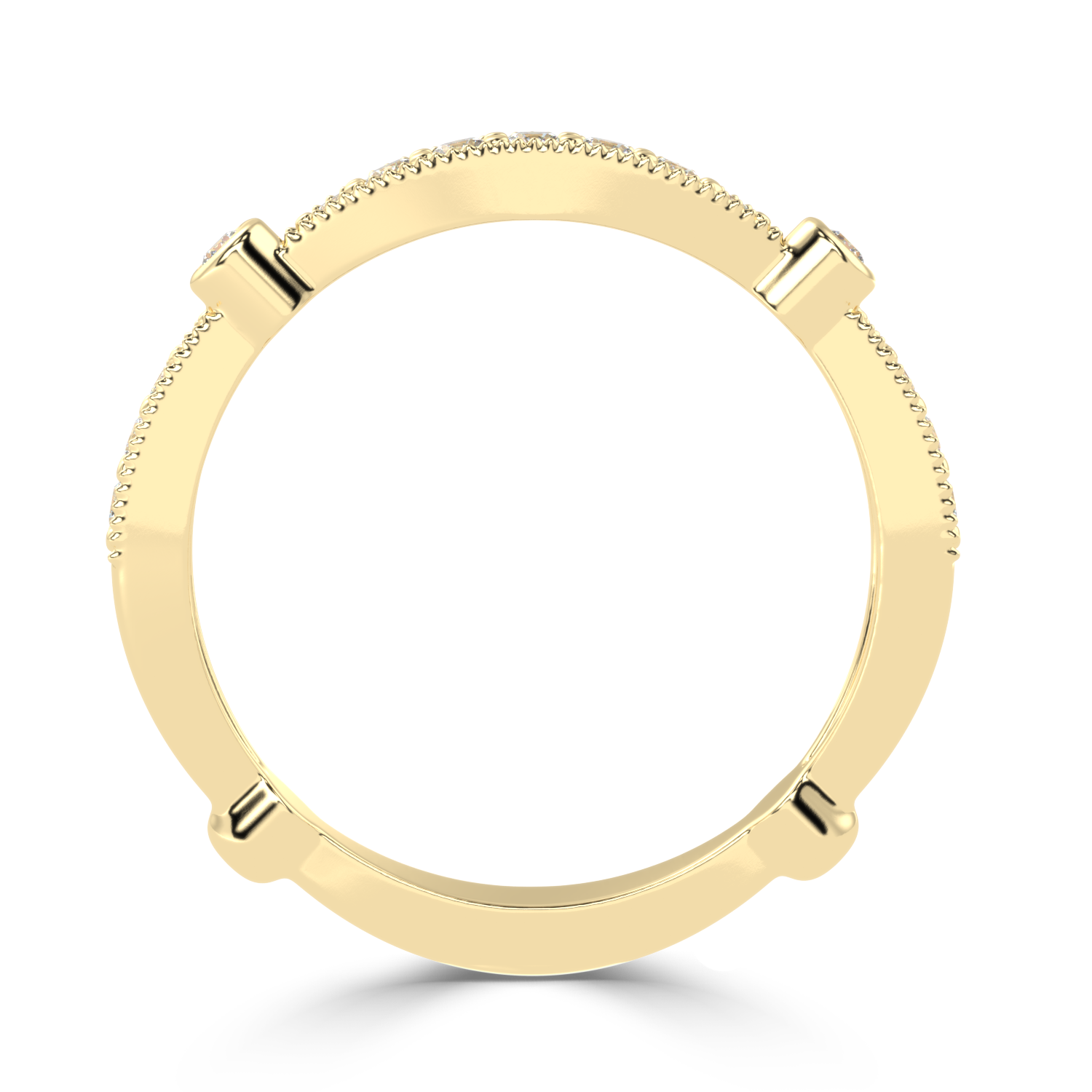 0.25 Carat G Color VS1 Clarity Diamond Studded Natural Diamond Ring.