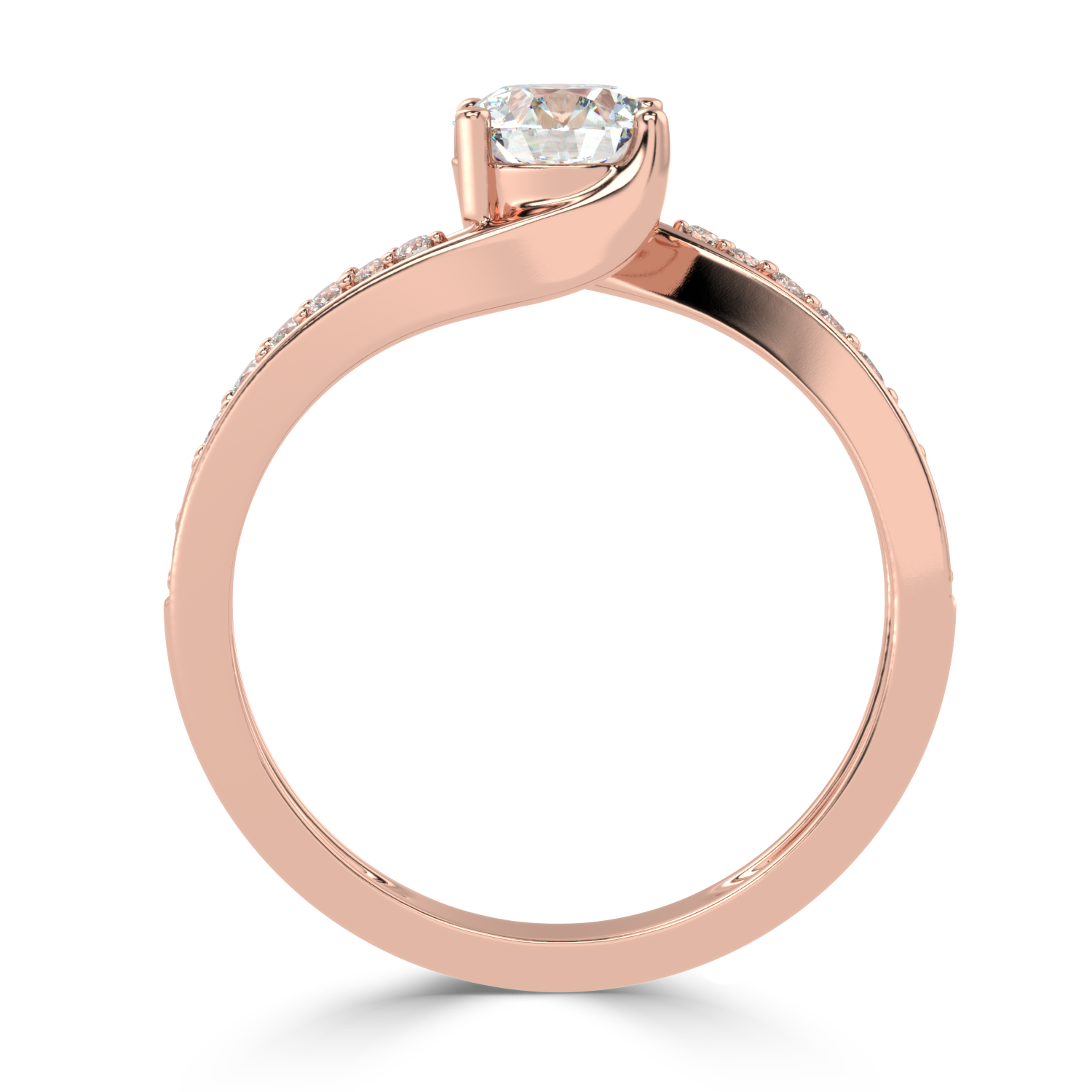 1.24 Carat G Color VS1 Clarity Diamond Studded Natural Diamond Ring.