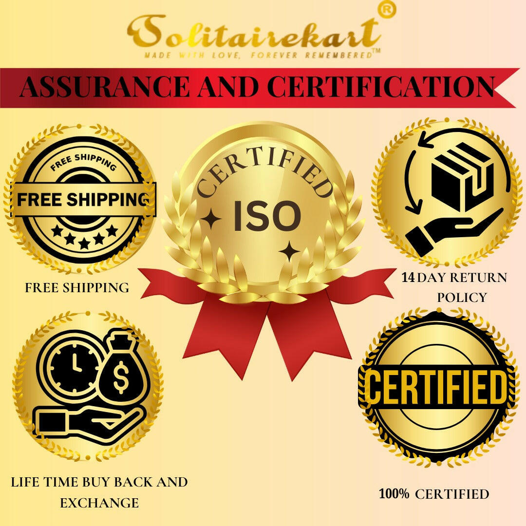 0.92 Carat H Color VS1 Clarity Diamond Studded Natural Diamond Ring.