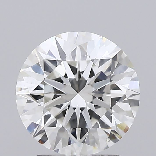 2.04 Carat F Color VS2 Clarity Round Shape lab Grown Diamond