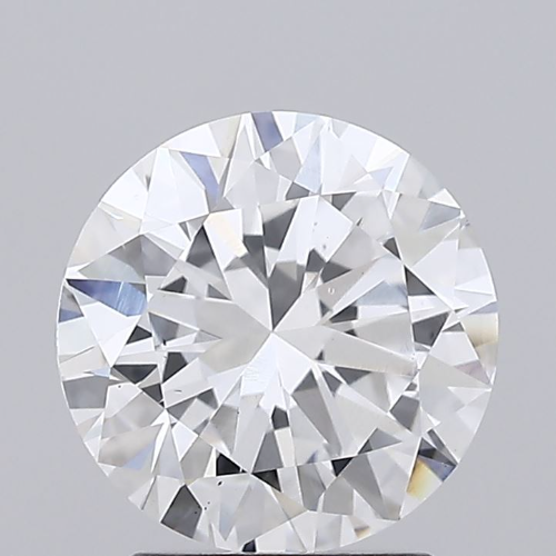 2.06 Carat E Color VS2 Clarity Round Shape Lab Grown Diamond