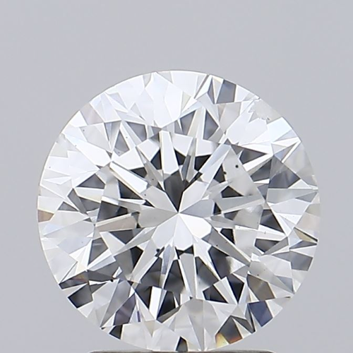 2.47 Carat E Color SI1 Clarity Round Shape Lab Grown Diamond