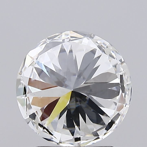 2.02 Carat F Color SI1 Clarity Round Shape Lab Grown Diamond