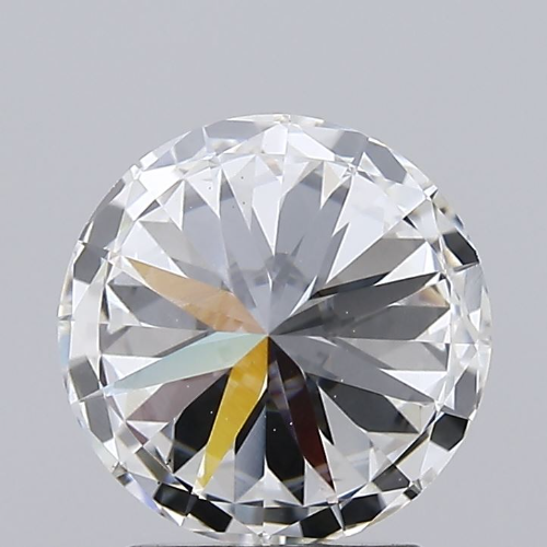 2.06 Carat F Color VS2 Clarity Round Shape lab Grown Diamond