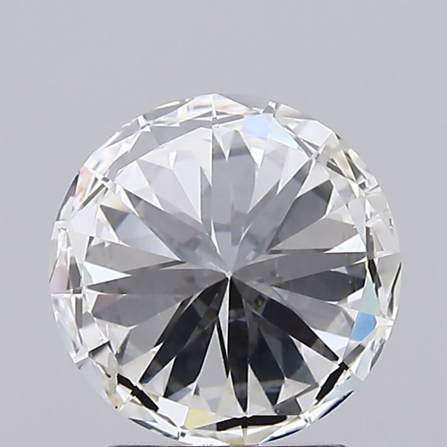 2.02 Carat F Color SI1 Clarity Round Shape Lab Grown Diamond