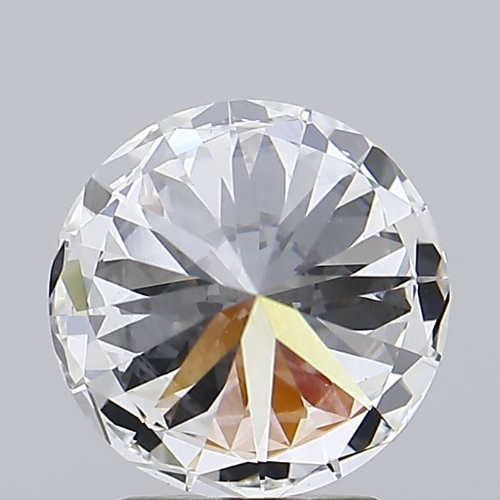 2.42 Carat E Color VS2 Clarity Round Shape Lab Grown Diamond
