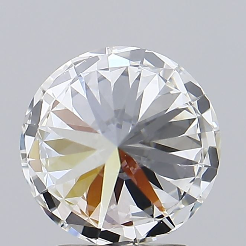 2.3 Carat F Color VS1 Clarity Round Shape Lab Grown Diamond