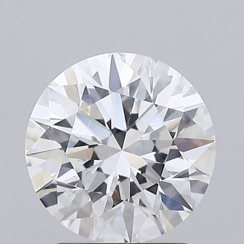 2.04 Carat E Color VS2 Clarity Round Shape Lab Grown Diamond