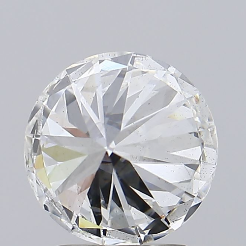 2.26 Carat F Color VS2 Clarity Round Shape Lab Grown Diamond