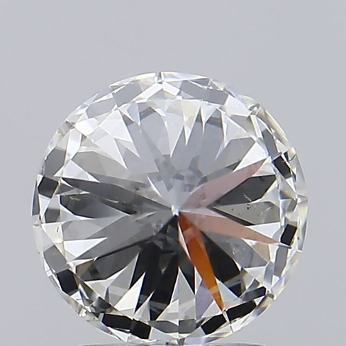 2.07 Carat F Color VS2 Clarity Round Shape Lab Grown Diamond