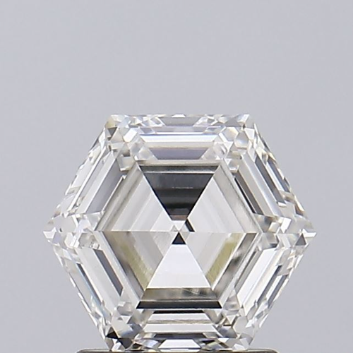 1.50 Carat H Color VVS2 Clarity Hexagonal Shape Lab Grown Diamond
