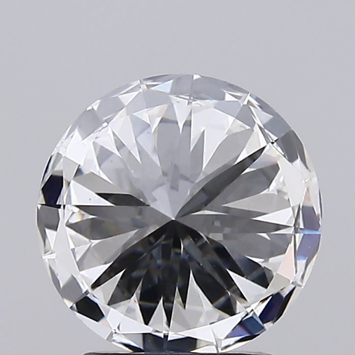 2.03 Carat E Color SI1 Clarity Round Shape Lab Grown Diamond