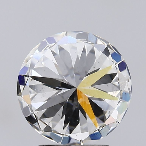 2.25 Carat G Color SI1 Clarity Round Shape Lab Gown Diamond