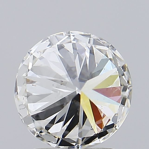 2.07 Carat F Color VS2 Clarity Round Shape Lab Grown Diamond