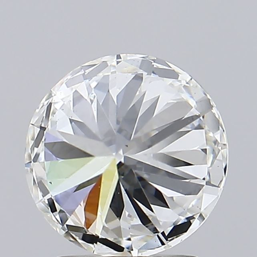 2.13 Carat F Color VS2 Clarity Round Shape Lab Grown Diamond