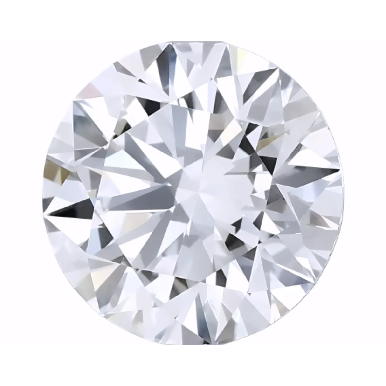Magnificent 2.06ct Round Lab Grown Diamond D VVS2