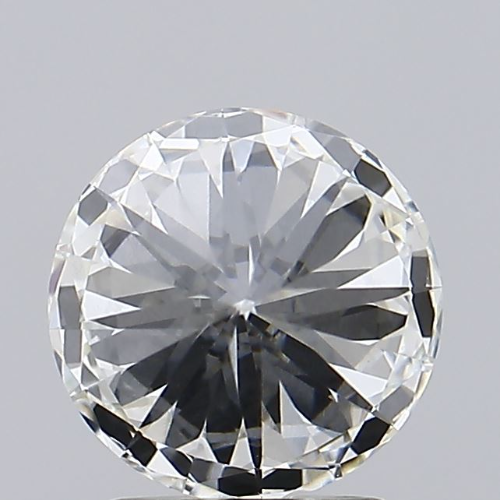 2.11 Carat F Color VVS2 Clarity Round Shape Lab Grown Diamond