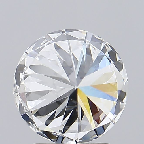 2.27  Carat F Color VS2 Clarity Round Shape Lab Grown Diamond