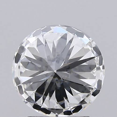 2.04 Carat F Color VS2 Clarity Round Shape Lab Grown Diamond