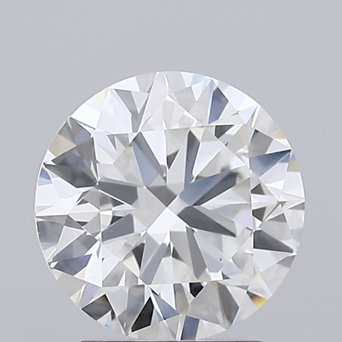 2.06 Carat F Color VS2 Clarity Round Shape lab Grown Diamond