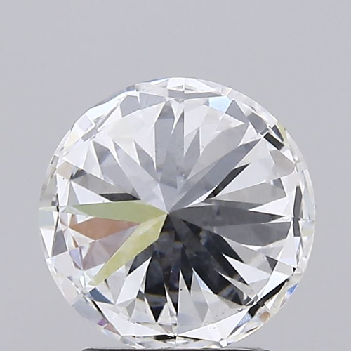 2.02 Carat E Color SI1 Clarity Round Shape Lab Grown Diamond