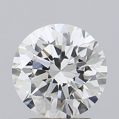 2.34 Carat F Color VS1 Clarity Round Shape Lab grown Diamond